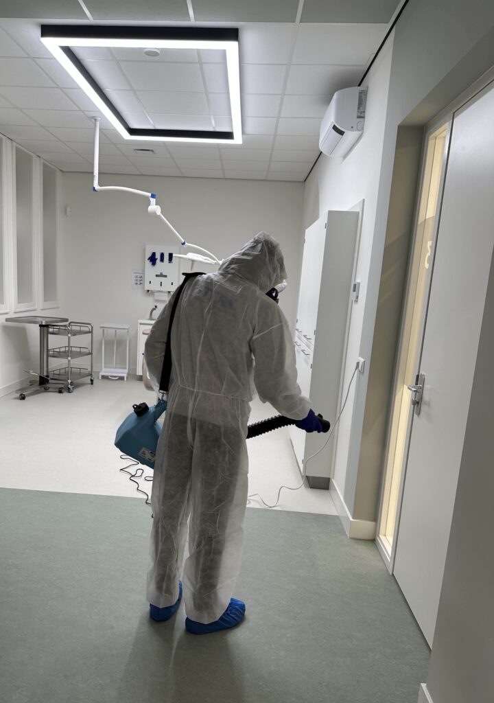 Sterk Desinfectie schoonmaak