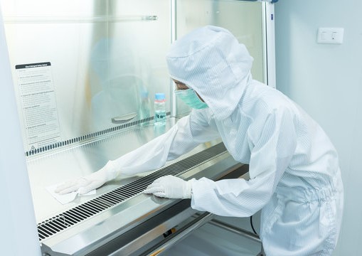 Cleanroom sterk schoonmaak